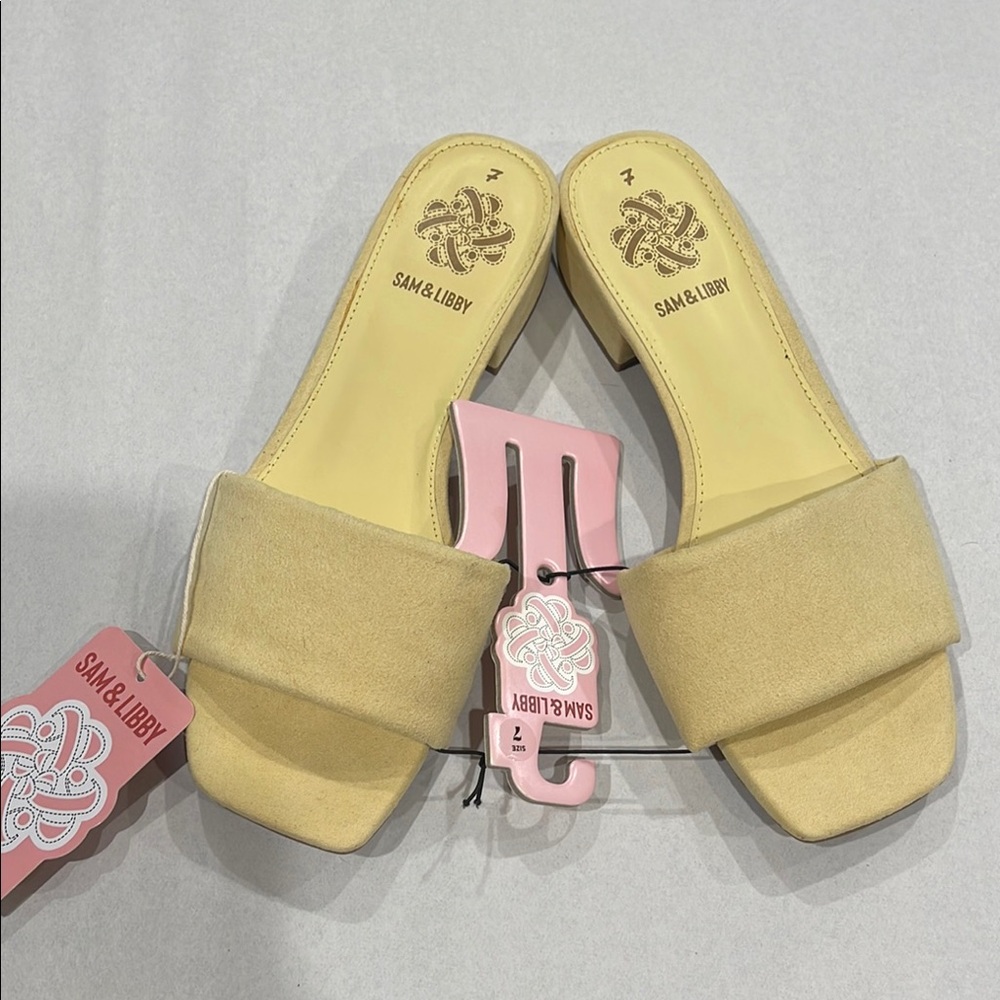 Sam & Libby yellow slides